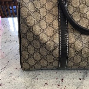 Boston leather tote Gucci Beige in Leather - 31050912